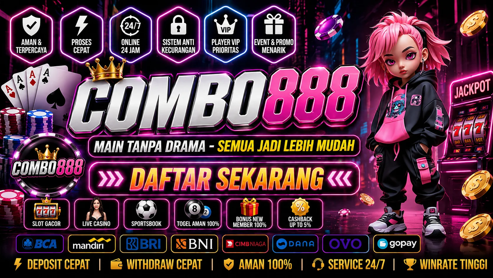 Galeri foto Combo888 – Pilihan Game Online Modern Untuk Pengalaman Paling Seru di Jakarta